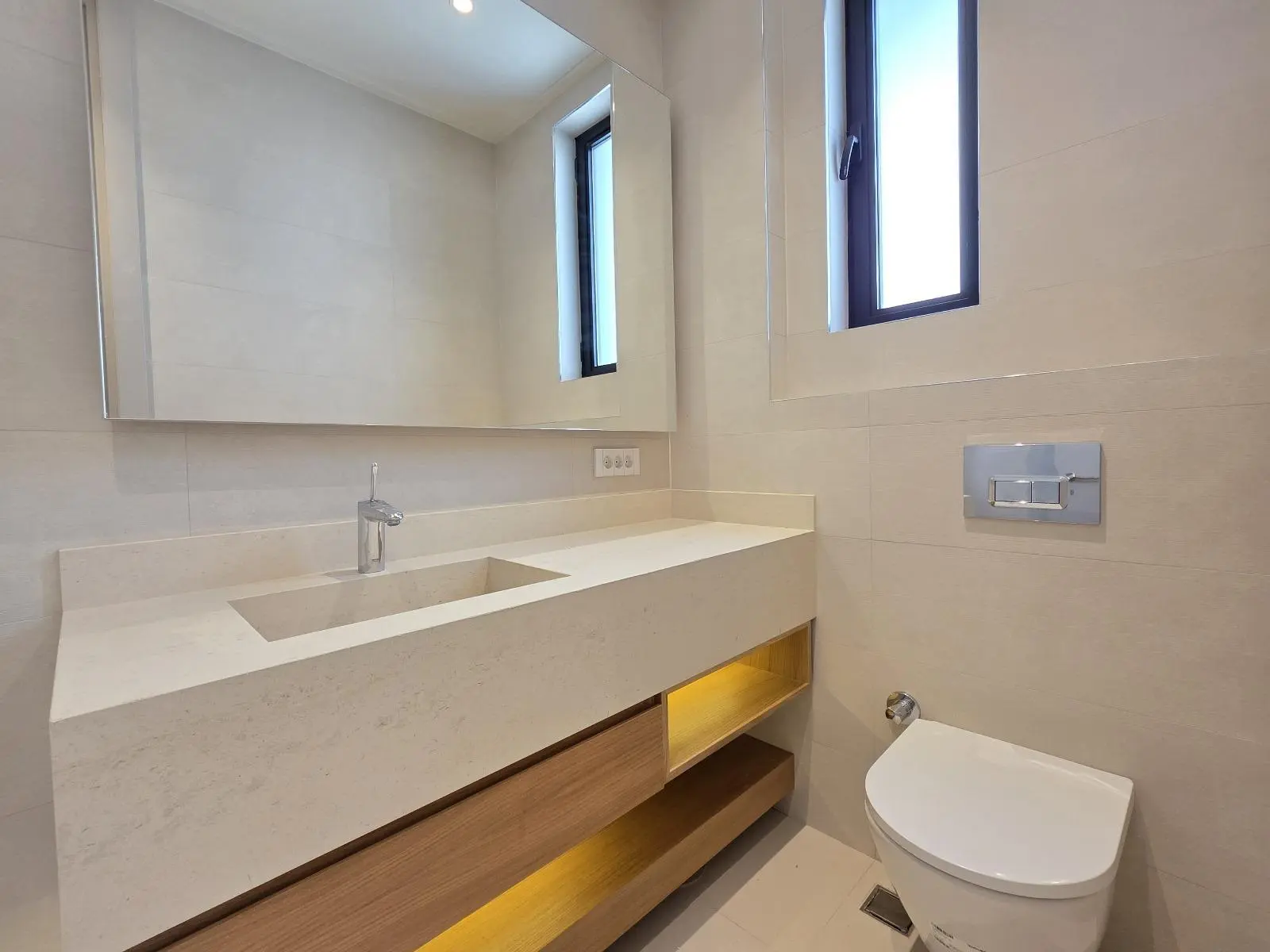 Fitted bathroom